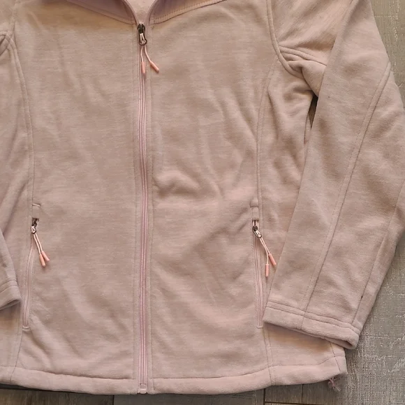 New Balance Women's Pink Fleece Jacket - Size M - Picture 3 of 4